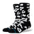 Stance Womens Purrfect Crew Sock Black Socks Stance 