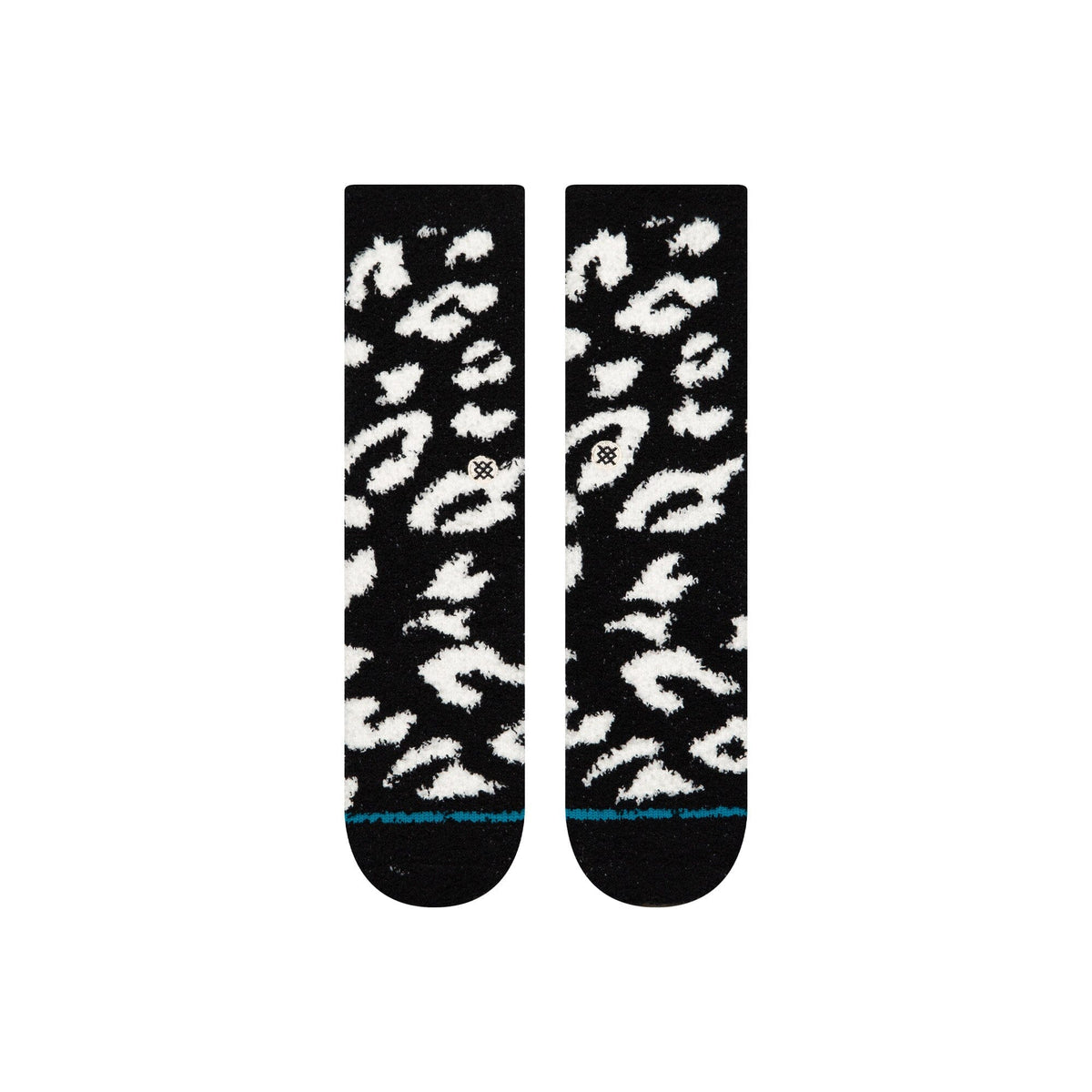 Stance Womens Purrfect Crew Sock Black Socks Stance 