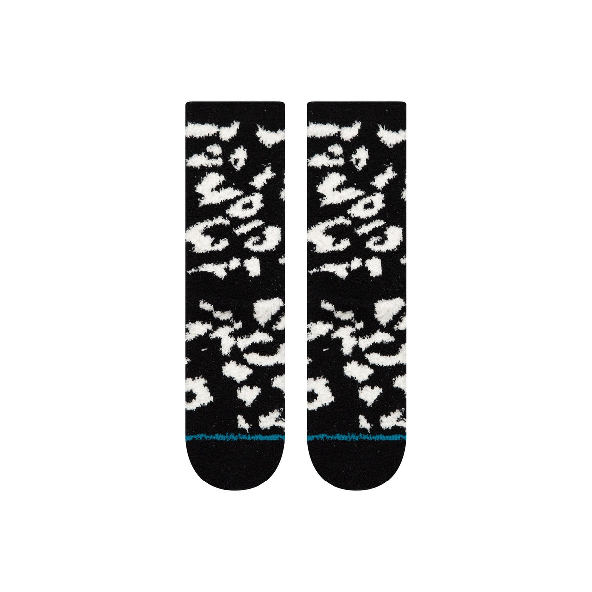 Stance Womens Purrfect Crew Sock Black Socks Stance 