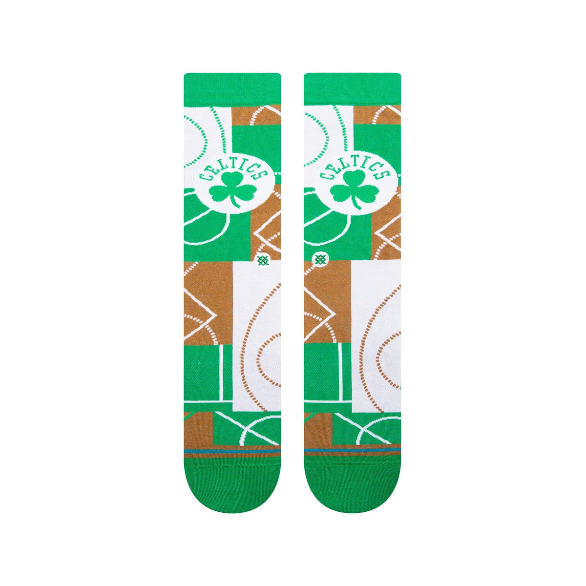 Stance Zone Crew Socks Boston Green Socks Stance 