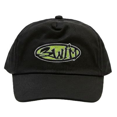 Swim Swim11 5 Panel Hat Black Hats Swim 