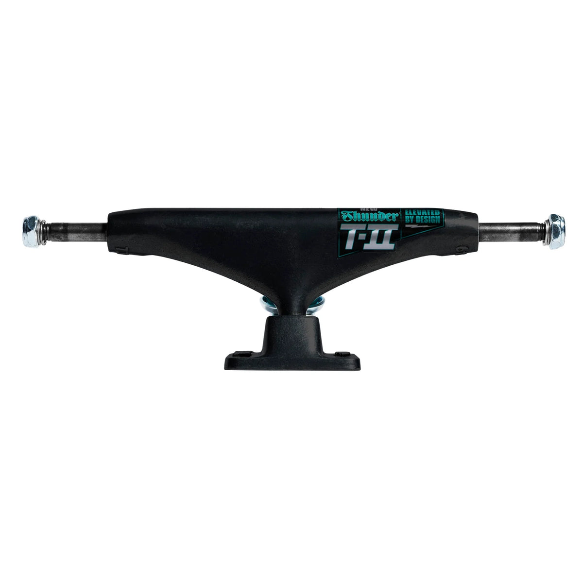 Thunder T-II Matte Black Trucks (Assorted Sizes)