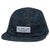 The Quiet Life Floral 5 Panel Cap Black hats The Quiet Life 