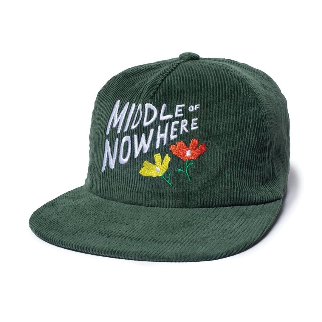 The Quiet Life Lonely Palm Middle of Nowhere Hat Green Cord Hats The Quiet Life 
