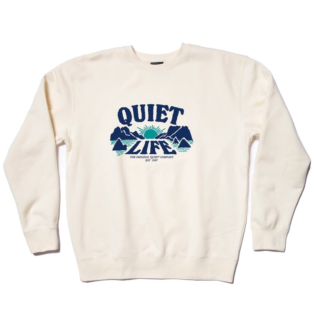 The Quiet Life Sunset Crewneck Bone crewnecks The Quiet Life 