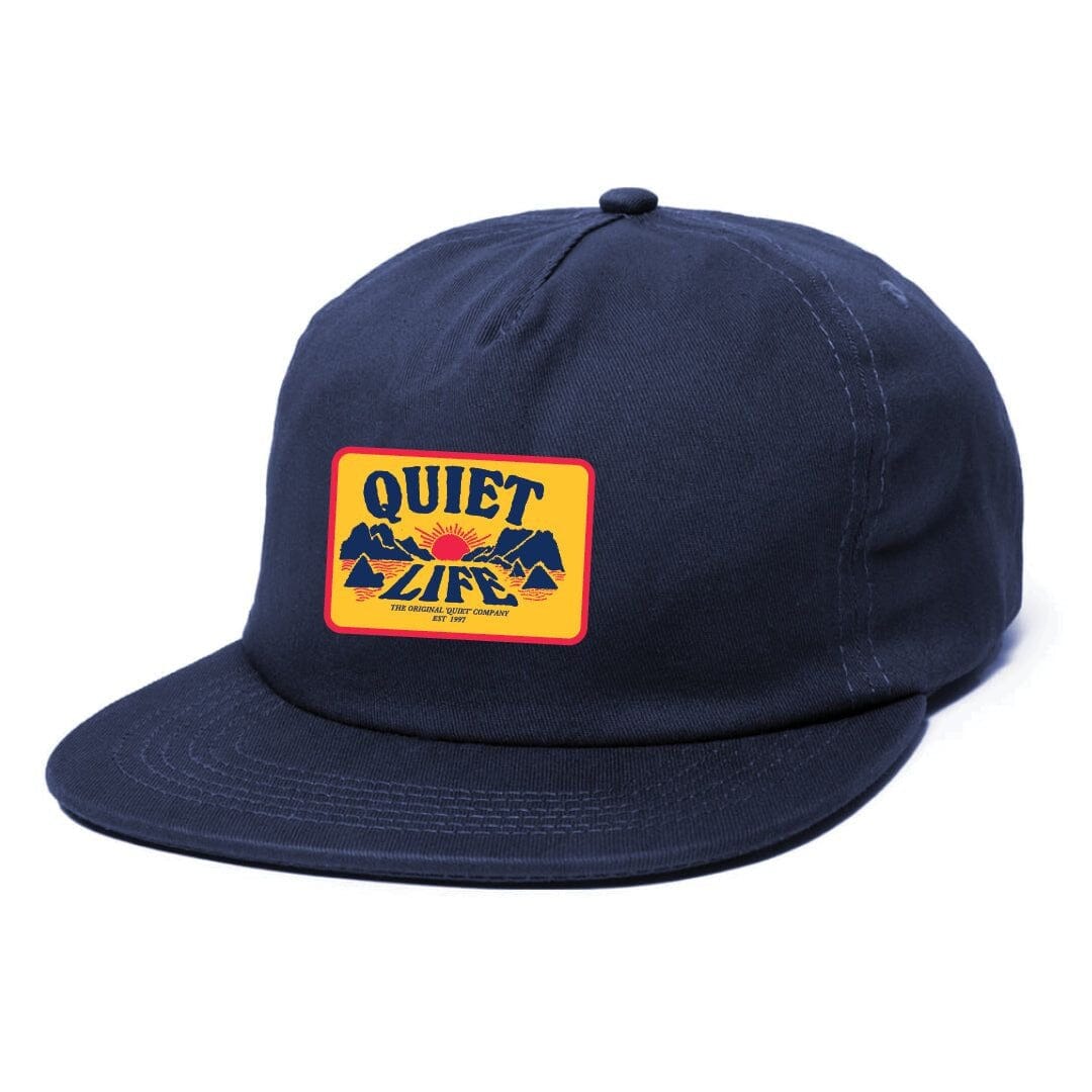 The Quiet Life Sunset Patch Hat Navy Hats The Quiet Life 