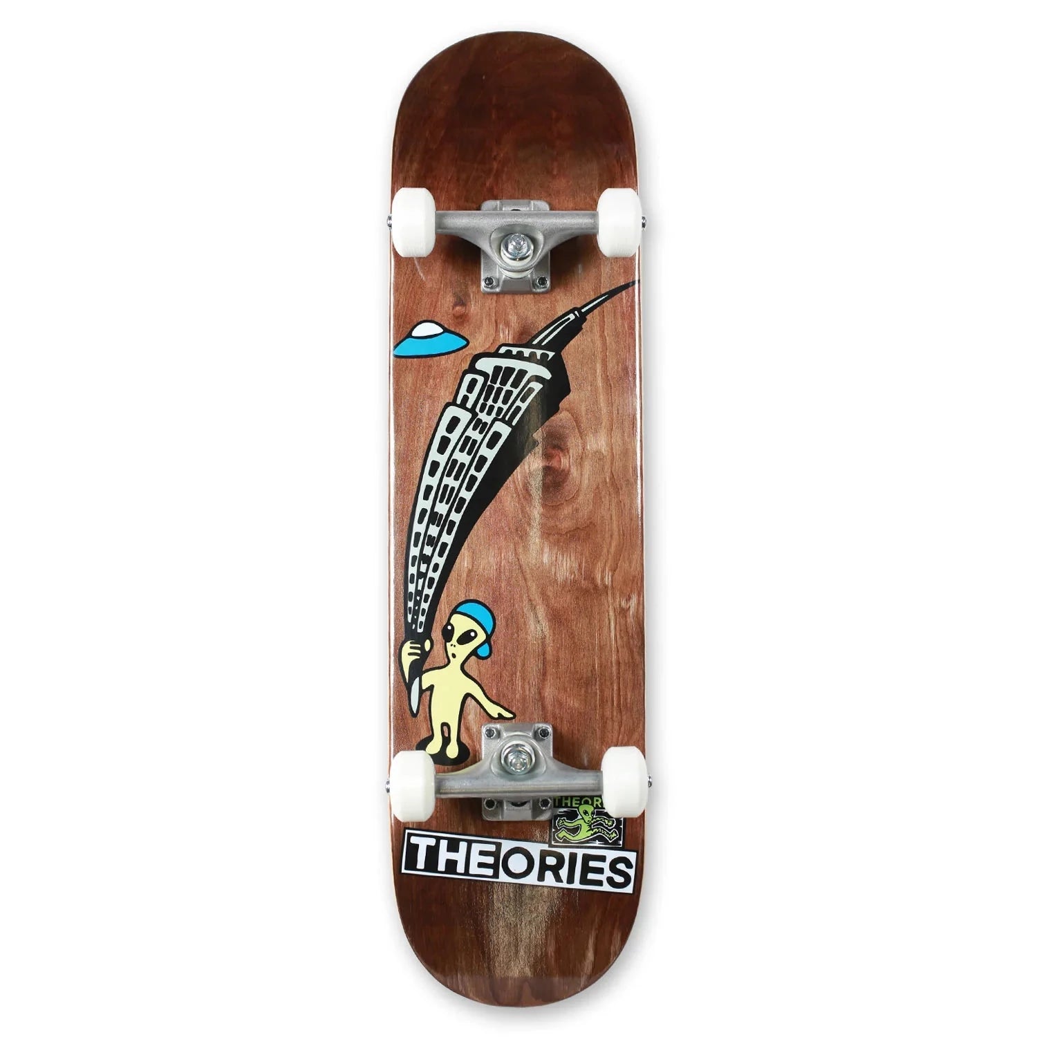 Theories Rave Kid Complete Skateboard 7.875 completes Theories 