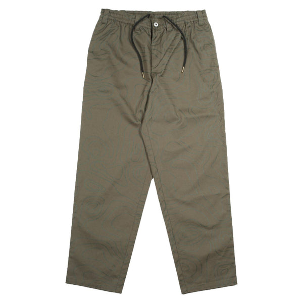 Theories Stamp Lounge Pant Contour Green - Coureur Goods