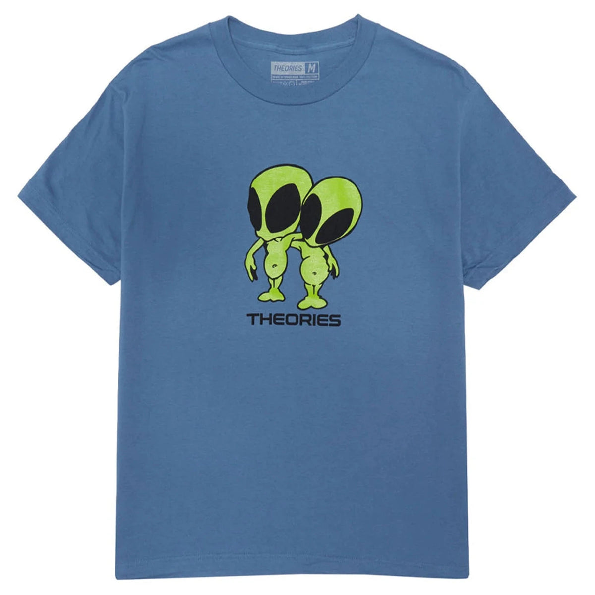 Theories Twins Tee Slate Blue Tees Theories 