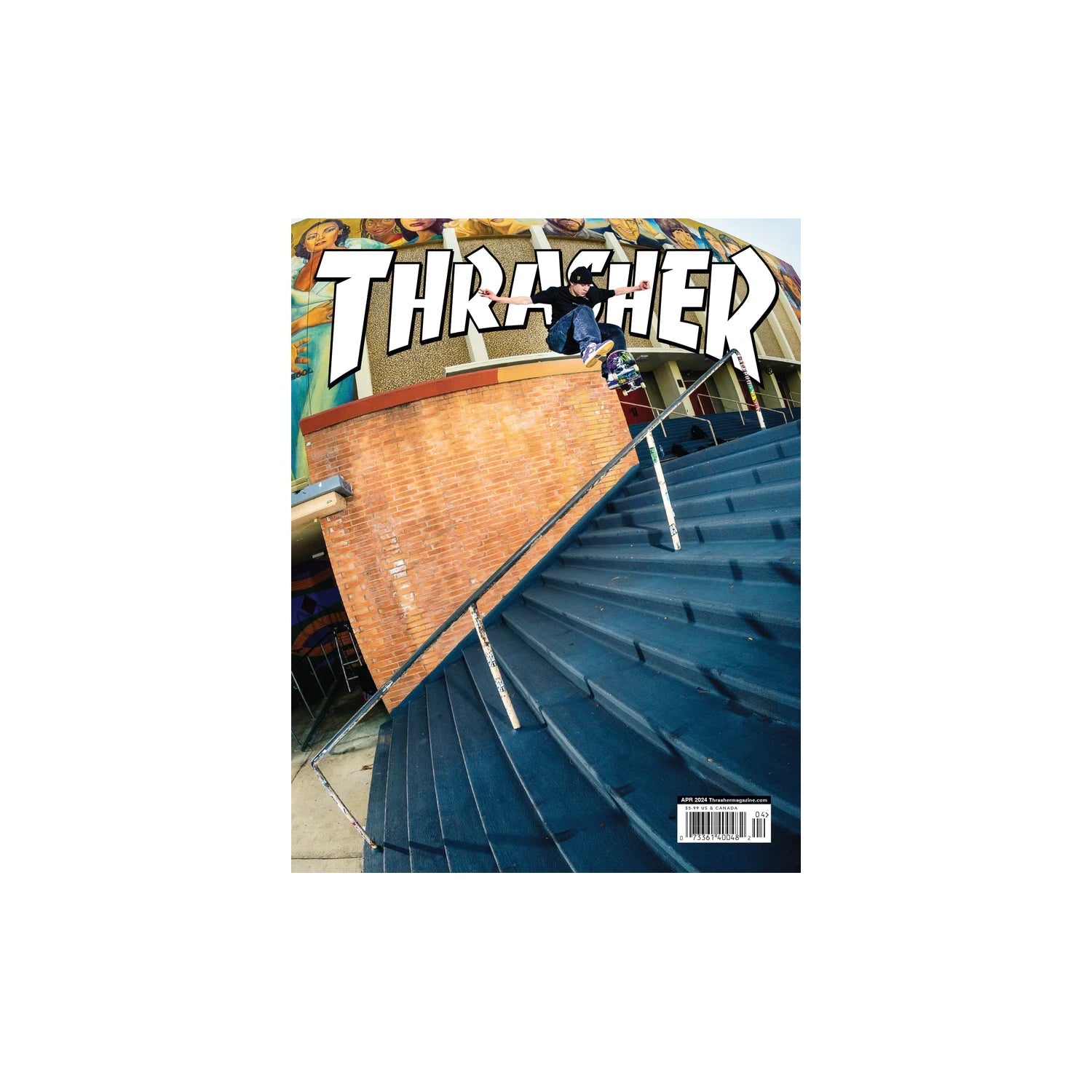 Thrasher Magazine April 2024 magazine Thrasher Magazine 