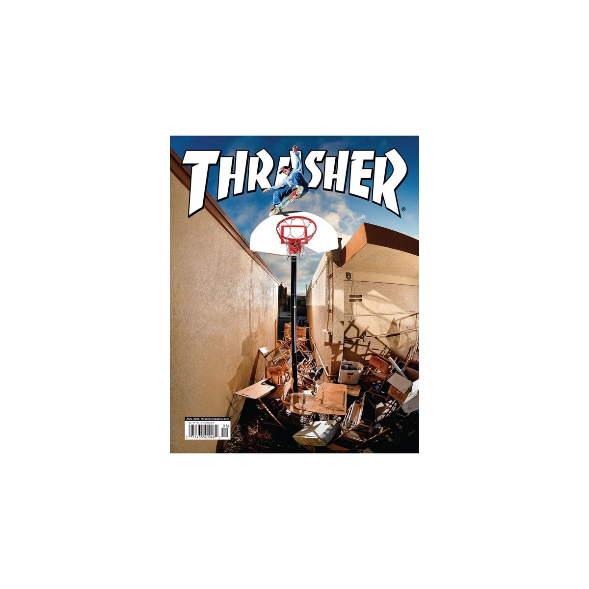 Thrasher Magazine August 2026 magazine Thrasher Magazine 