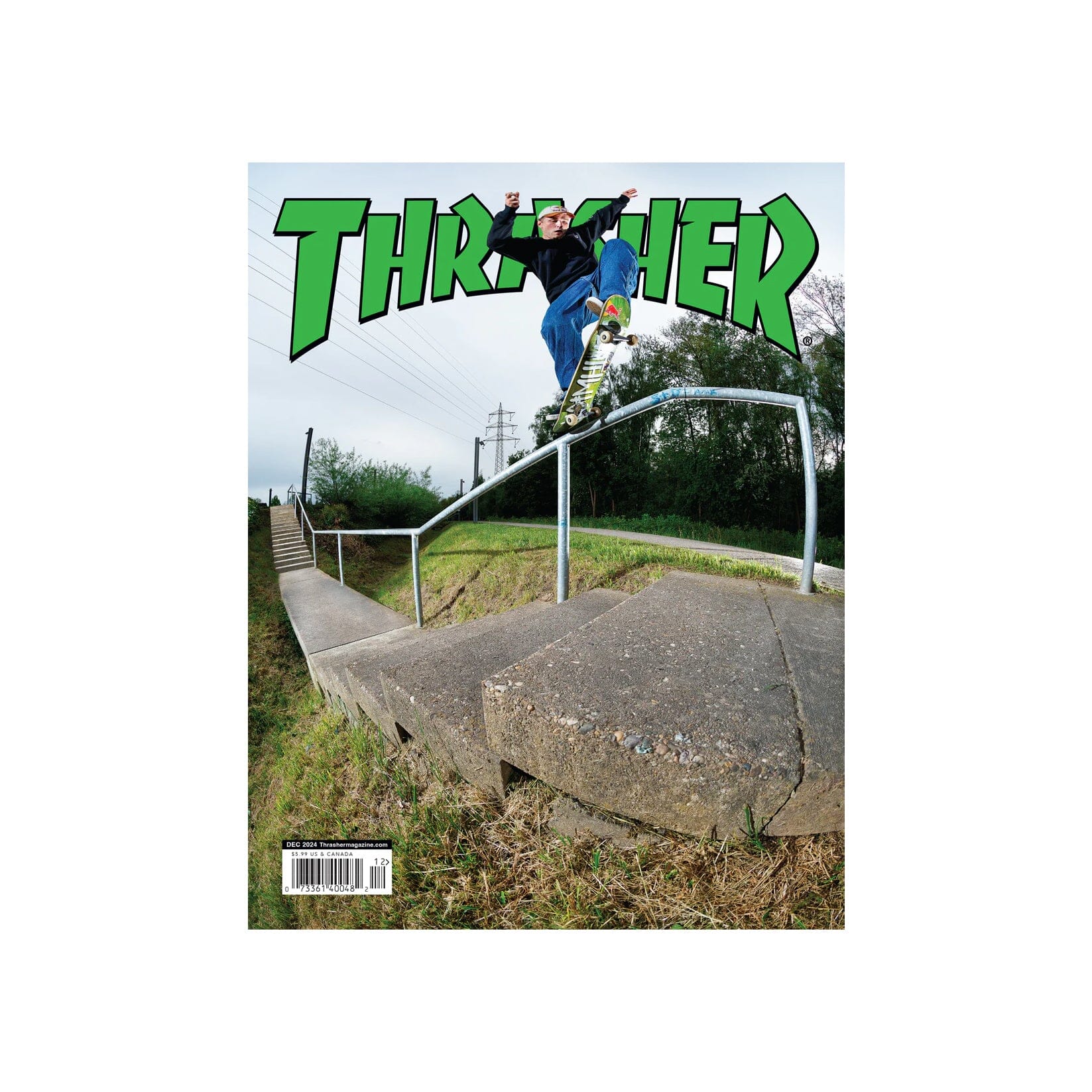 Thrasher Magazine December 2024 magazine Thrasher Magazine 