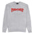 Thrasher Shepard Chins Crewneck Sweatshirt Sport Grey crewnecks Thrasher Magazine 