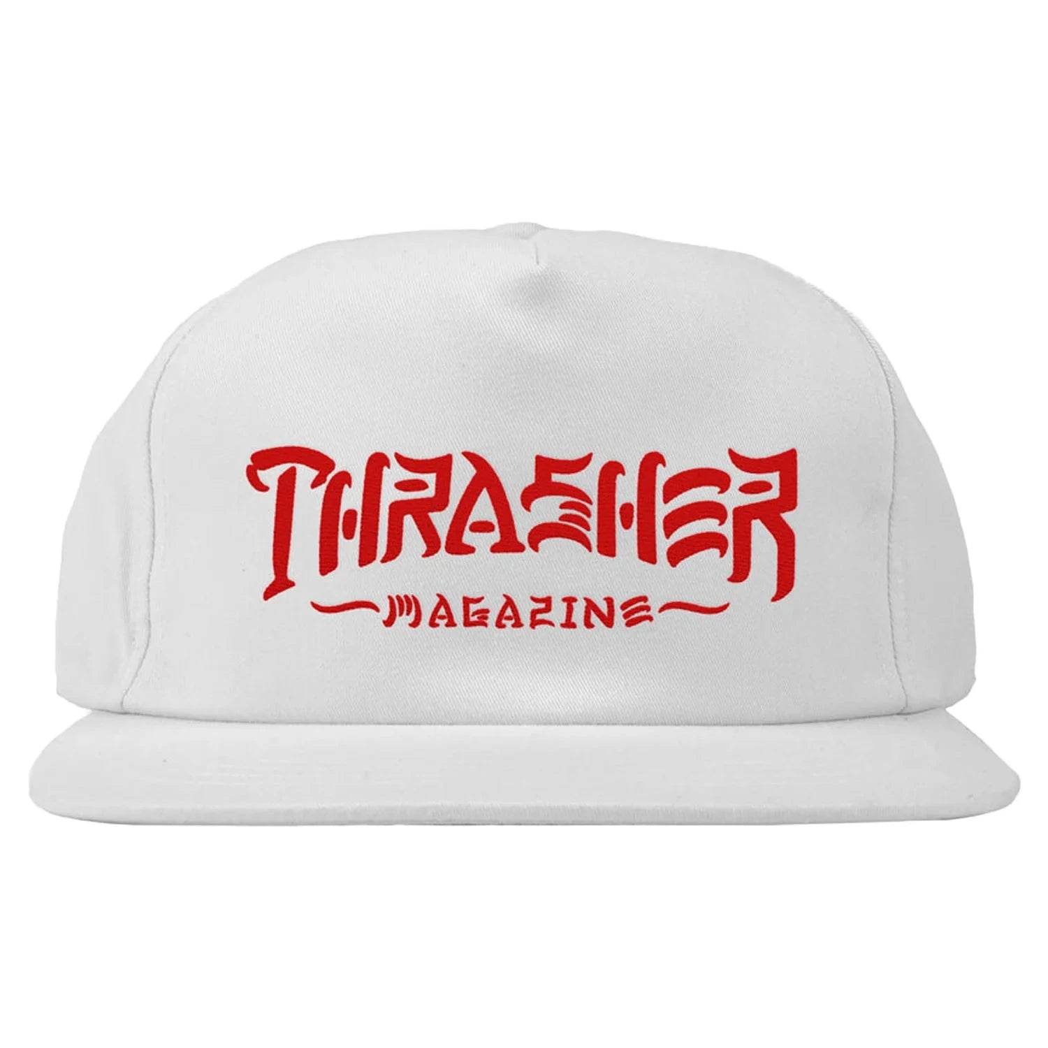 Thrasher Thrash and Destory Snapback Hat White hats Thrasher Magazine 