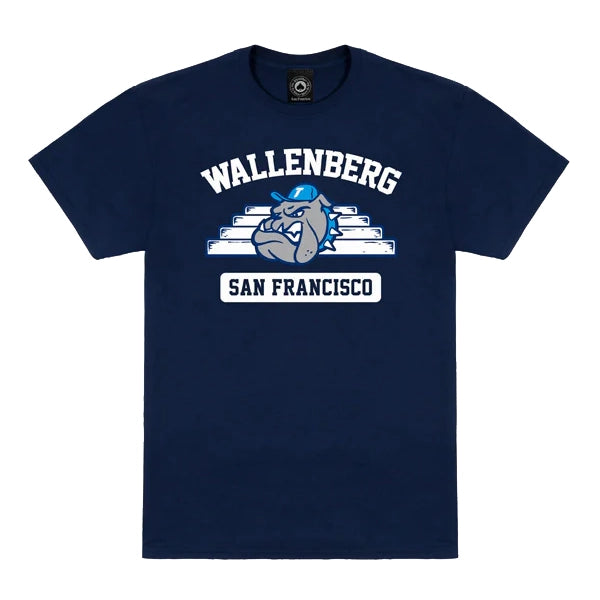 Thrasher Wallenberg Tee Navy tees Thrasher Magazine 