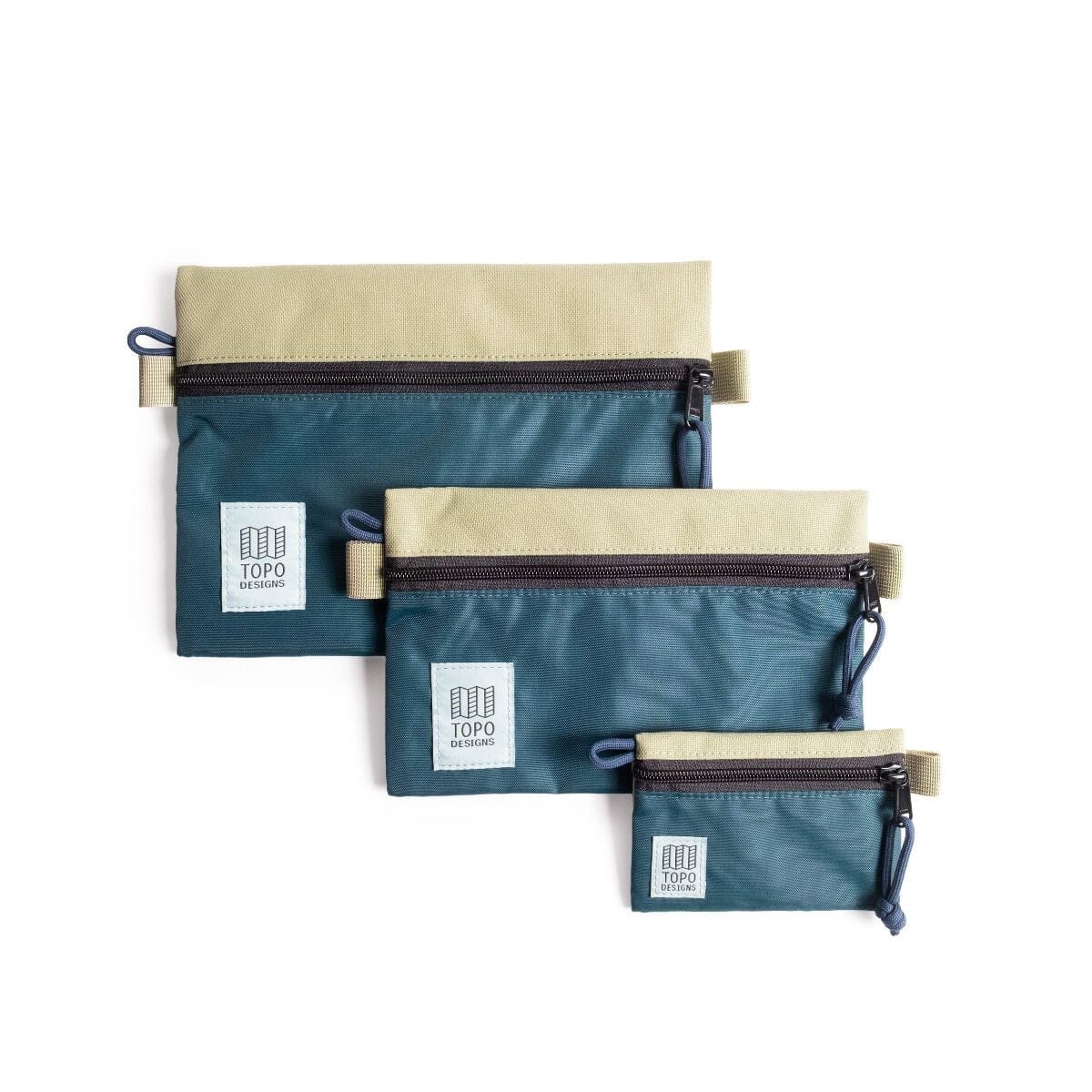 Topo Designs Accessory Bag Bundle Oil Green/Dark Pine bags Topo Designs 