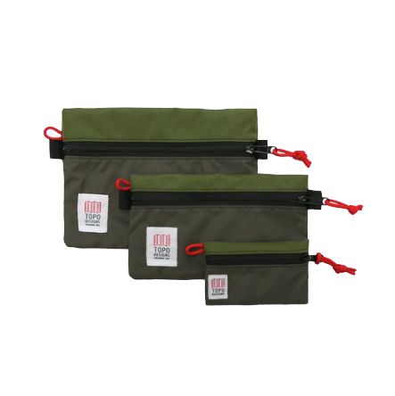 Topo Designs Accessory Bag Bundle Olive/Olive bags Topo Designs 