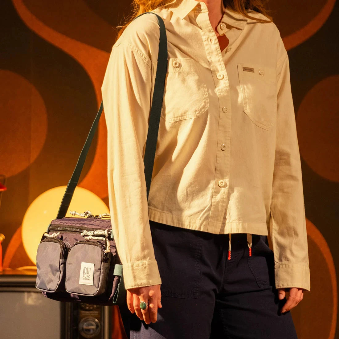 Topo Designs Block Woodland/Terracotta bags Topo Designs 
