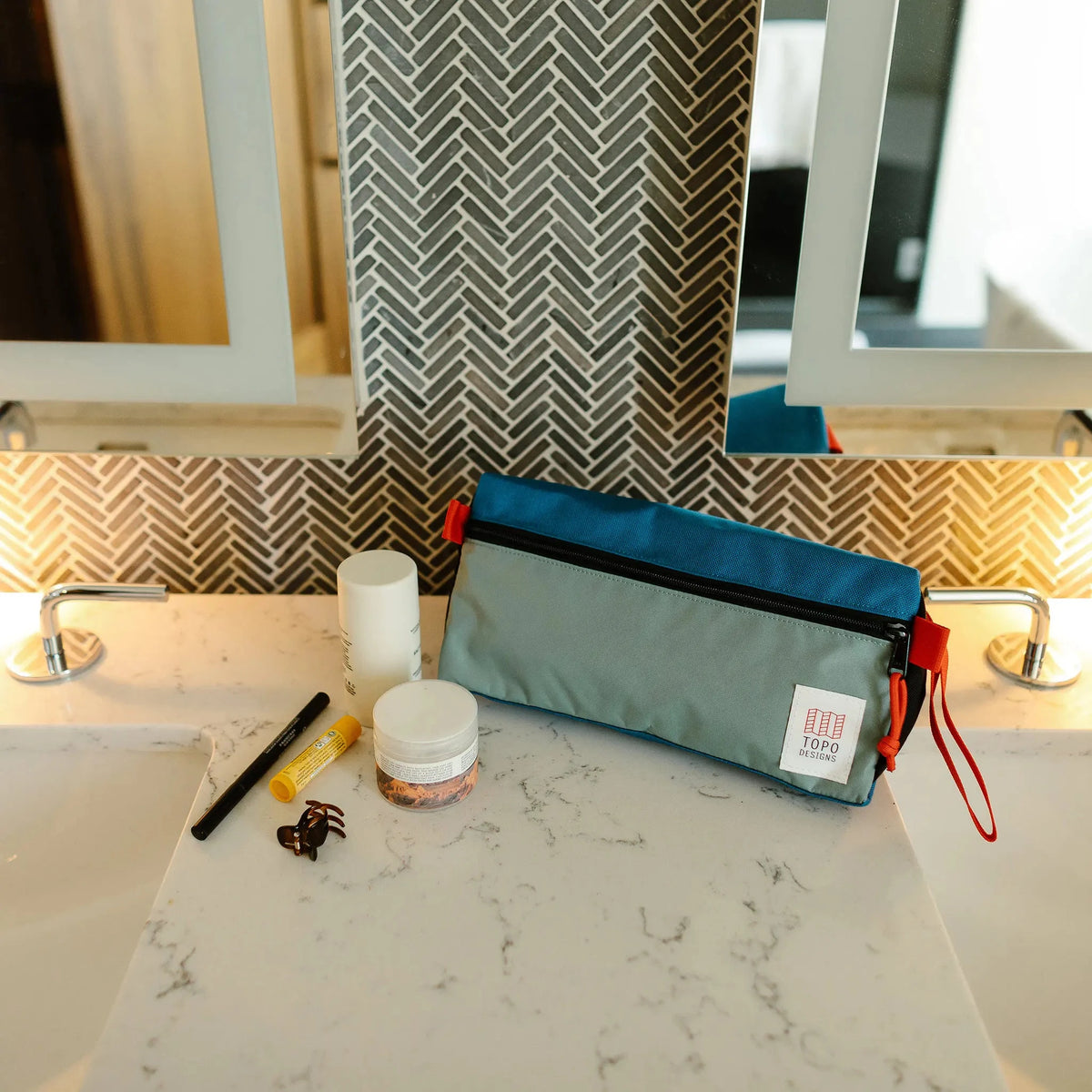 Topo Designs Dopp Kit Black/Black accessories Topo Designs 