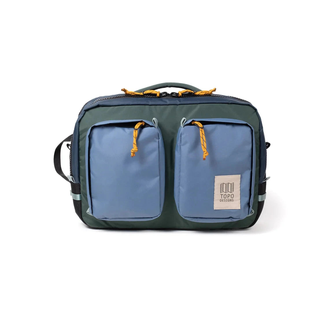 Topo Designs Global Briefcase Stone Blue/Forest bags Topo Designs 