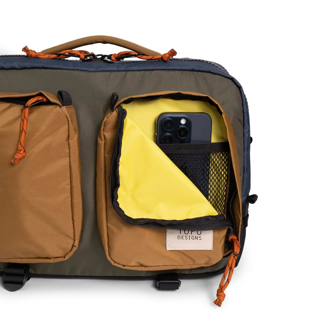 Topo Designs Global Briefcase Stone Blue/Forest bags Topo Designs 