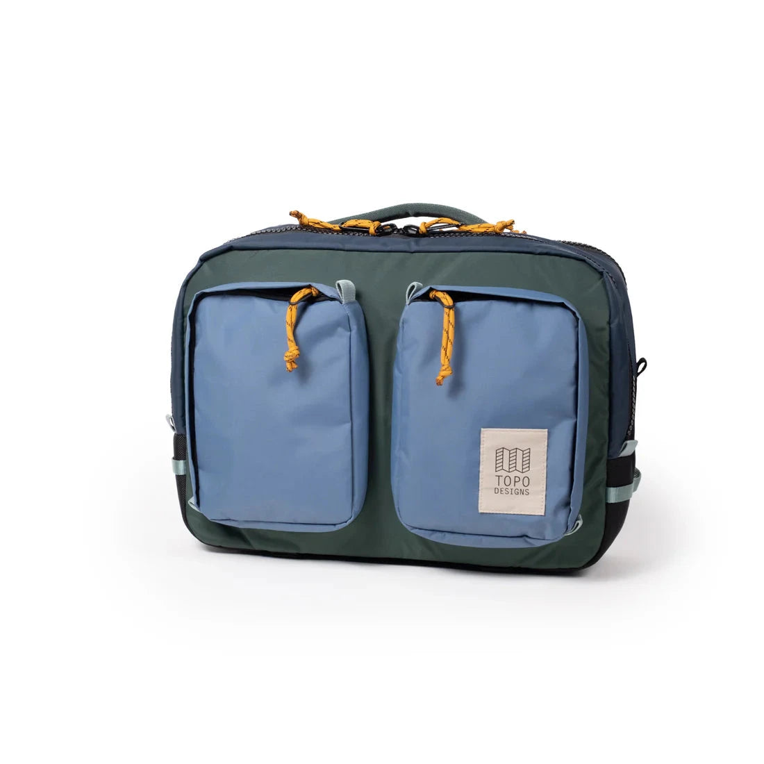 Topo Designs Global Briefcase Stone Blue/Forest bags Topo Designs 