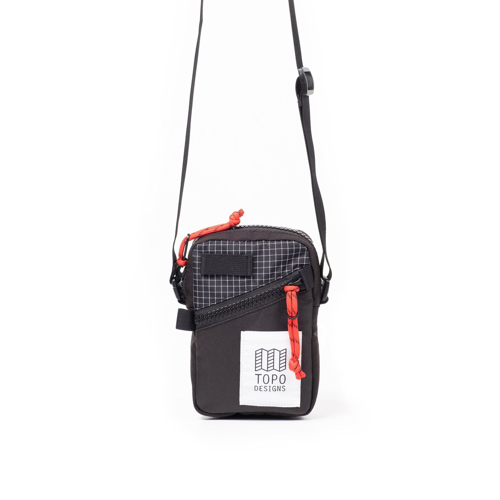 Topo Designs Mini Shoulder Bag Black/Grid bags Topo Designs 