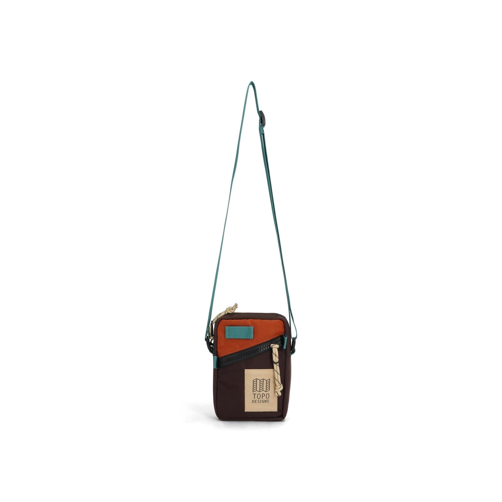 Topo Designs Mini Shoulder Bag Bone Clay/Chocolate bags Topo Designs 