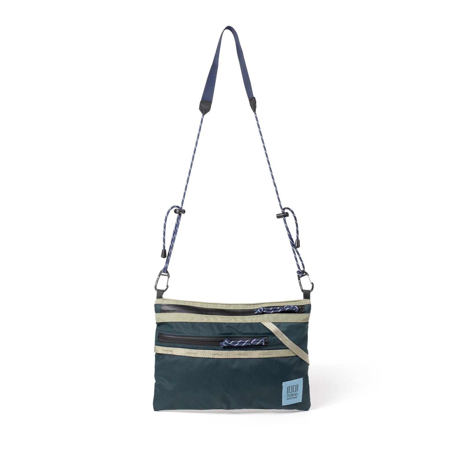 Topo Designs Mountain Accessory Shoulder Bag 2.0 Oil Green/Dark Pine bags Topo Designs 