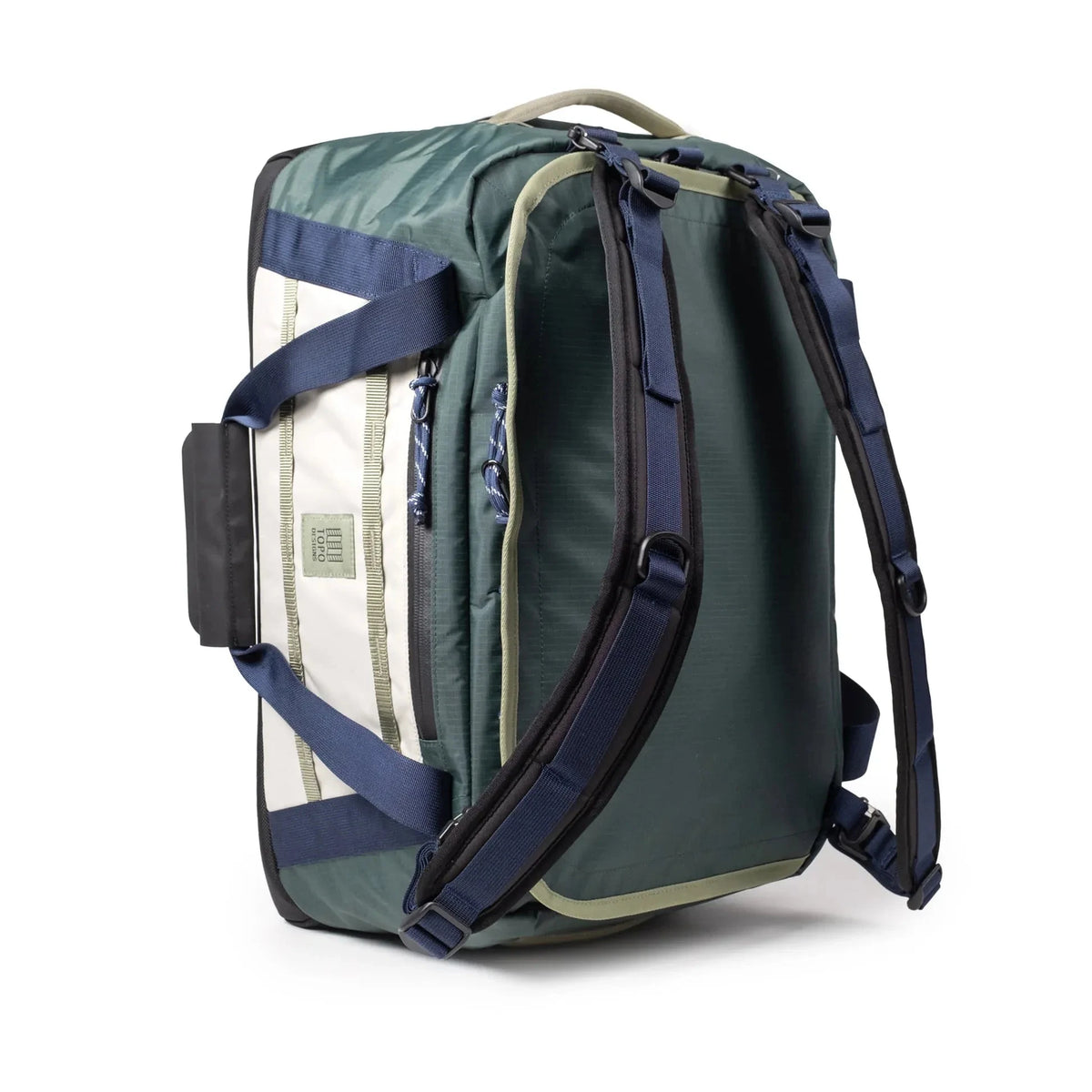 Topo Designs Mountain Duffel 40L Forest/Bone White bags Topo Designs 