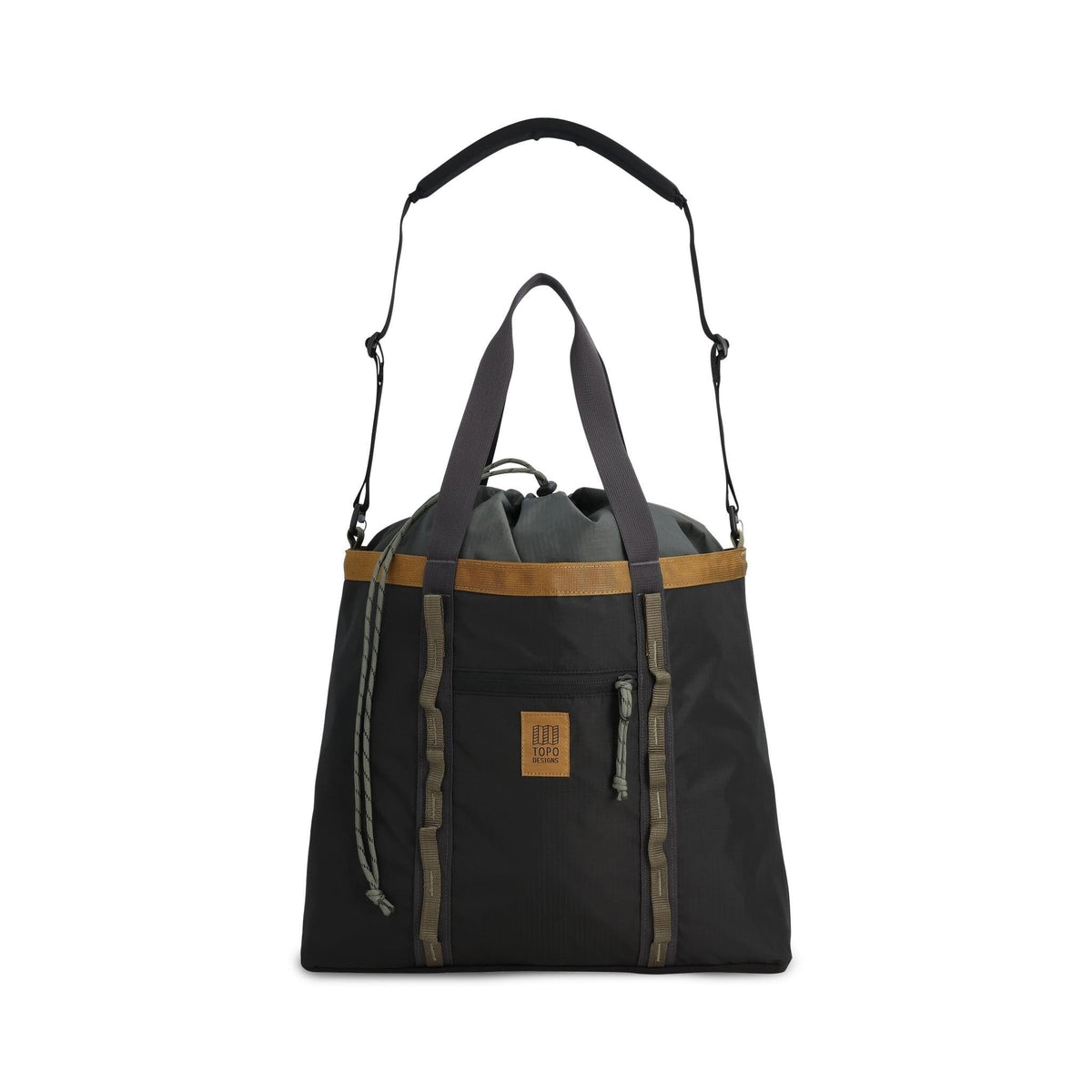 Topo Designs Mountain Utility Tote Black/Neutral bags Topo Designs 