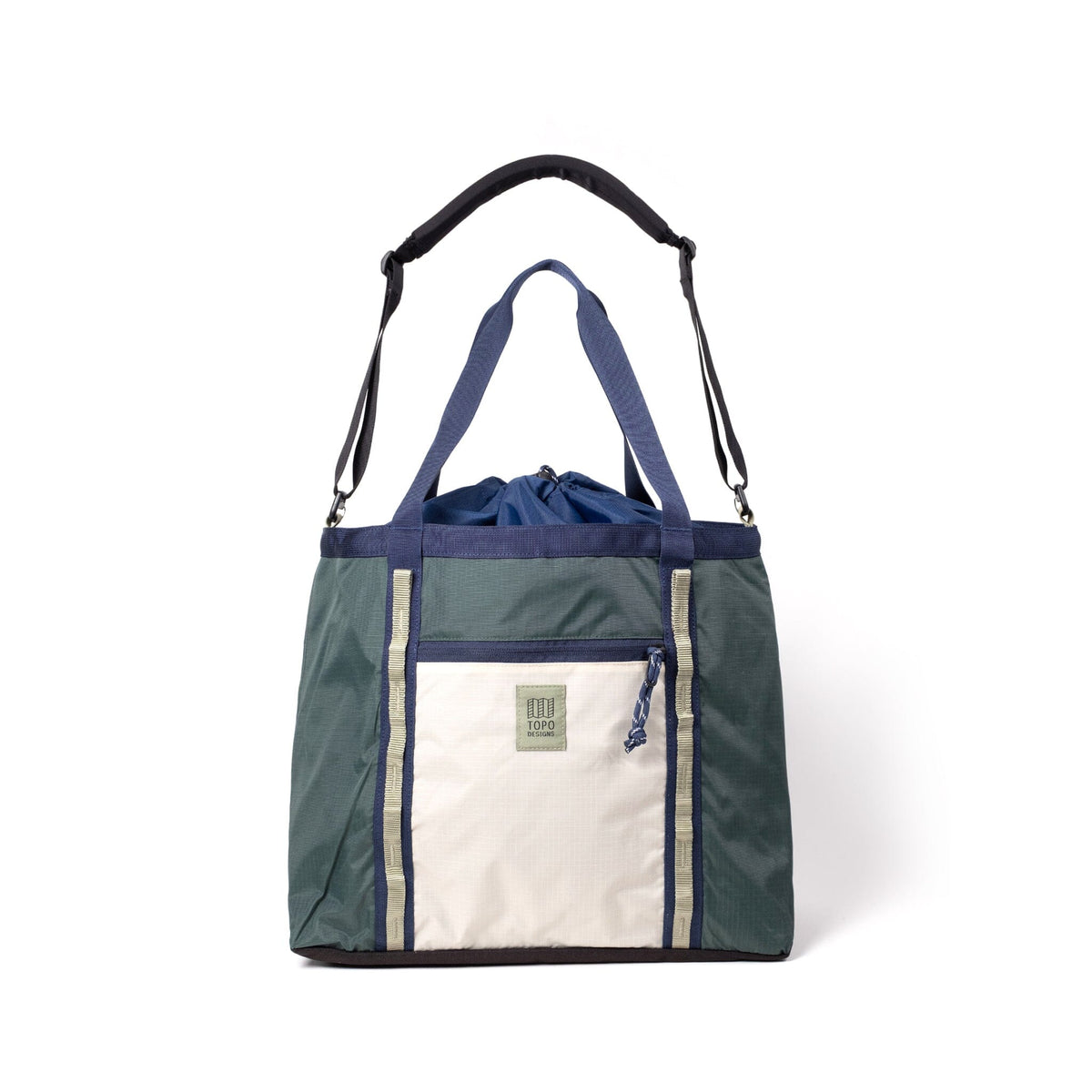 Topo Designs Mountain Utility Tote Forest/Bone White bags Topo Designs 