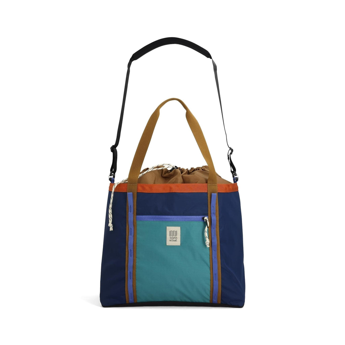 Topo Designs Mountain Utility Tote Midnight/Carribean bags Topo Designs 
