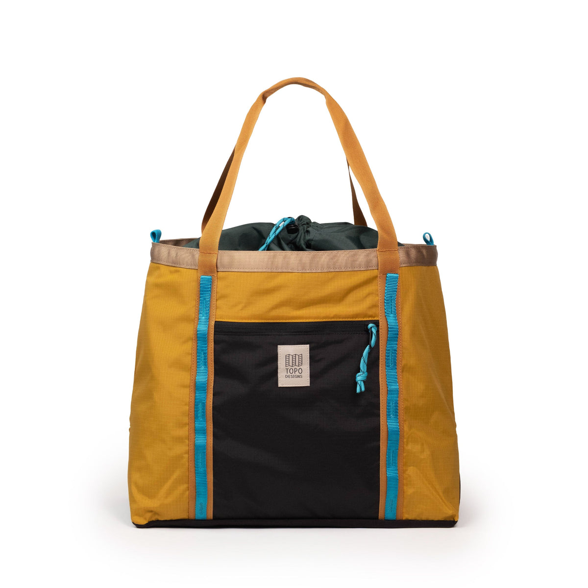Topo Designs Mountain Utility Tote Mustard/Forest bags Topo Designs 