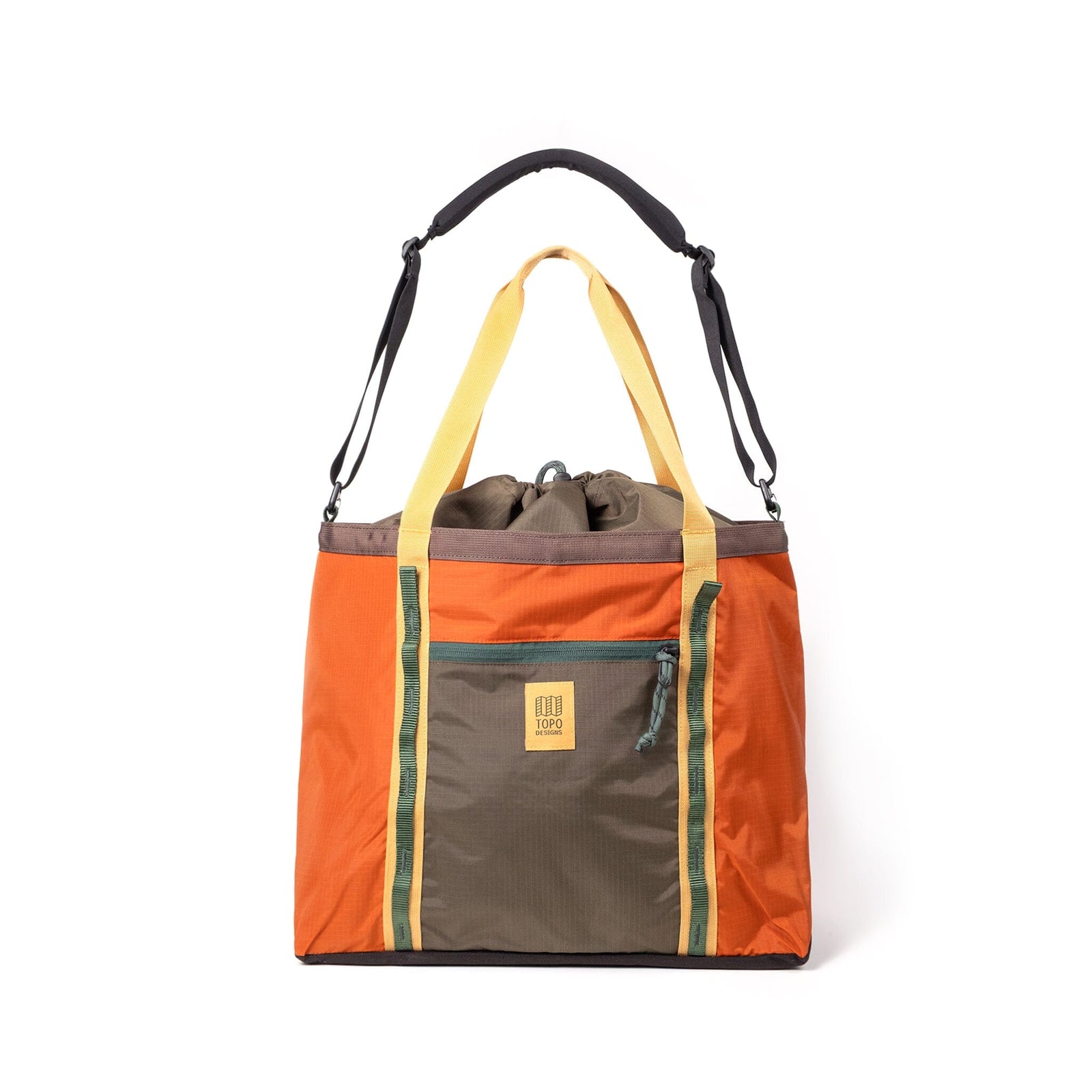 Topo Designs Mountain Utility Tote Woodland/Terracotta bags Topo Designs 