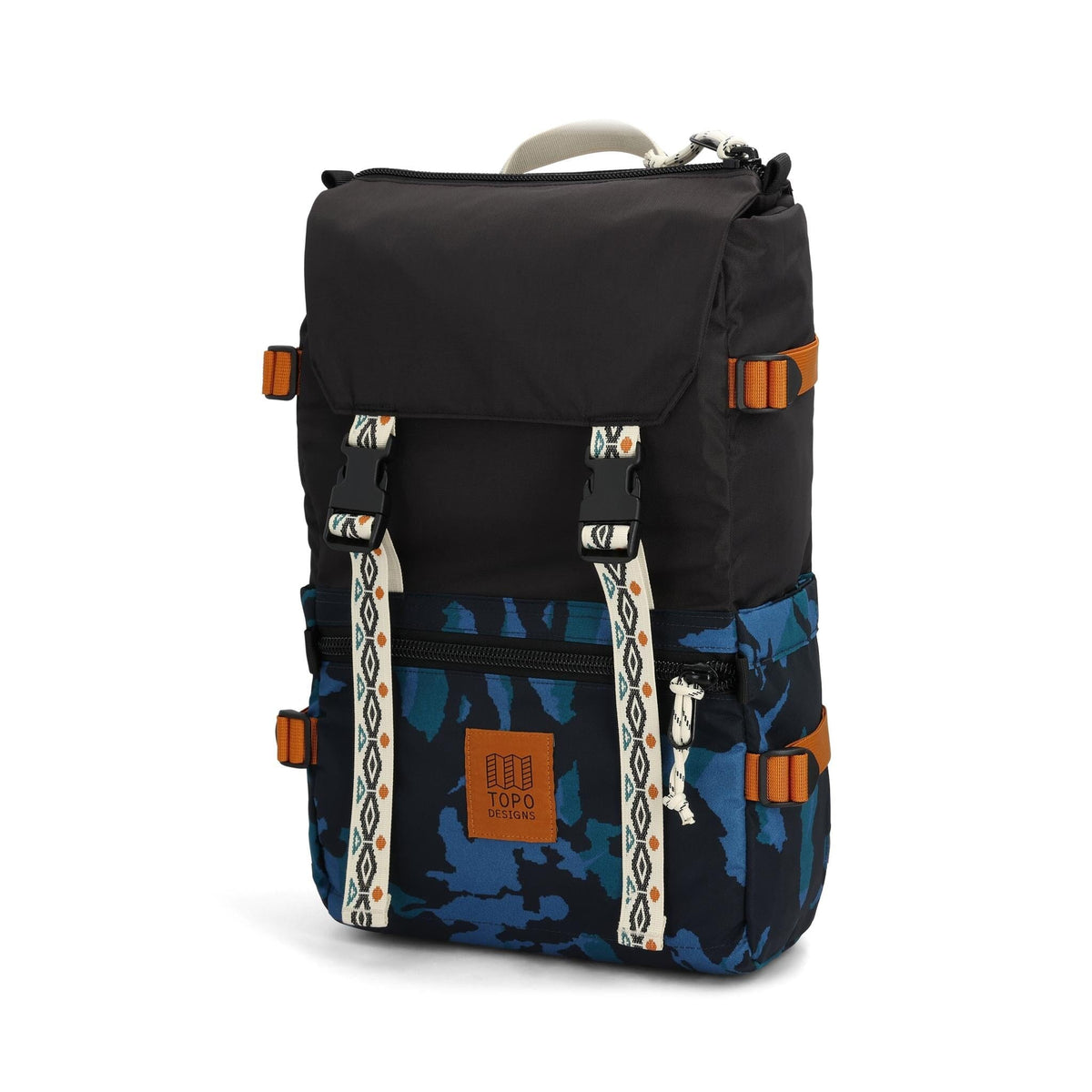 Topo Designs Rover Pack Classic Black/Tectonic bags Topo Designs 
