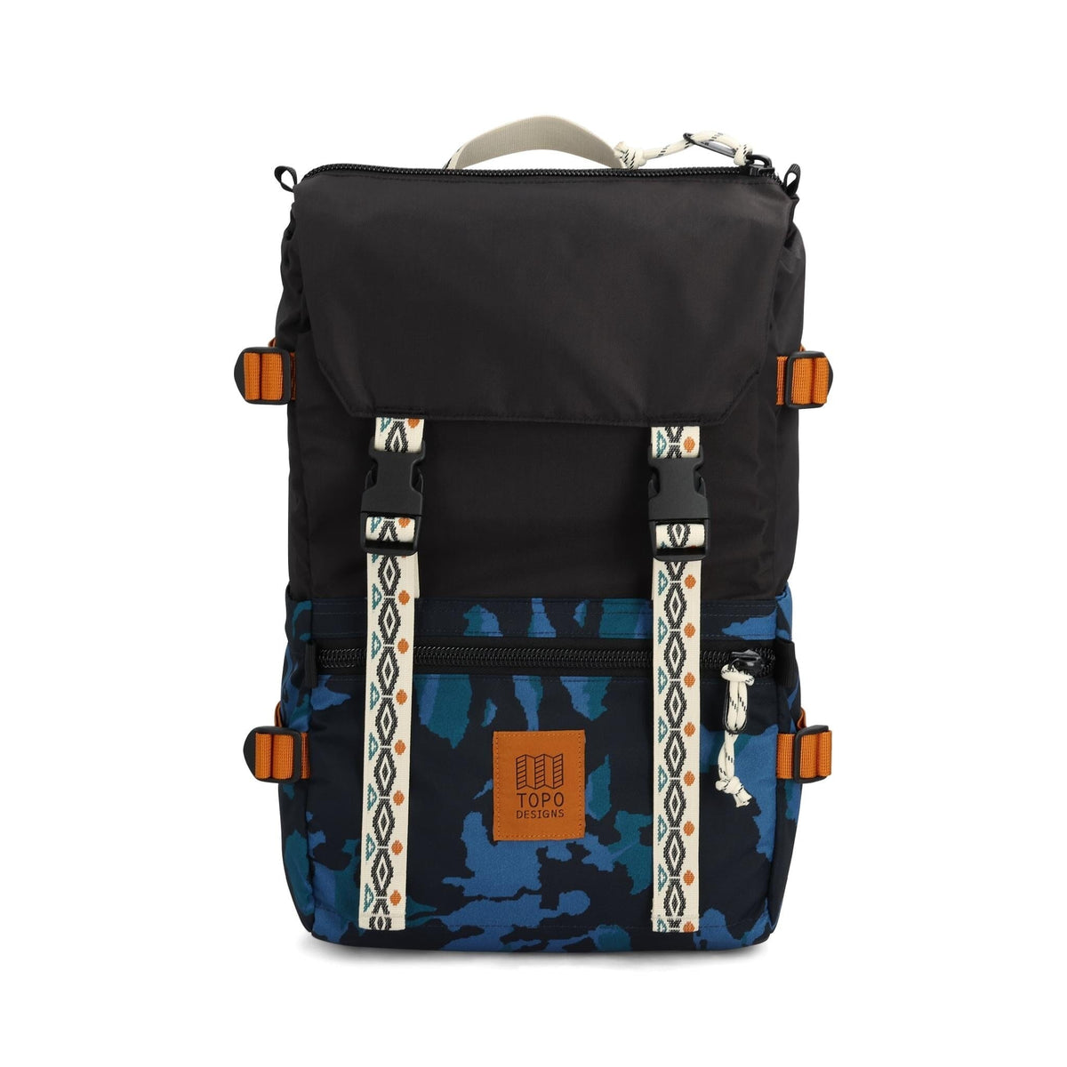 Topo Designs Rover Pack Classic Black/Tectonic bags Topo Designs 