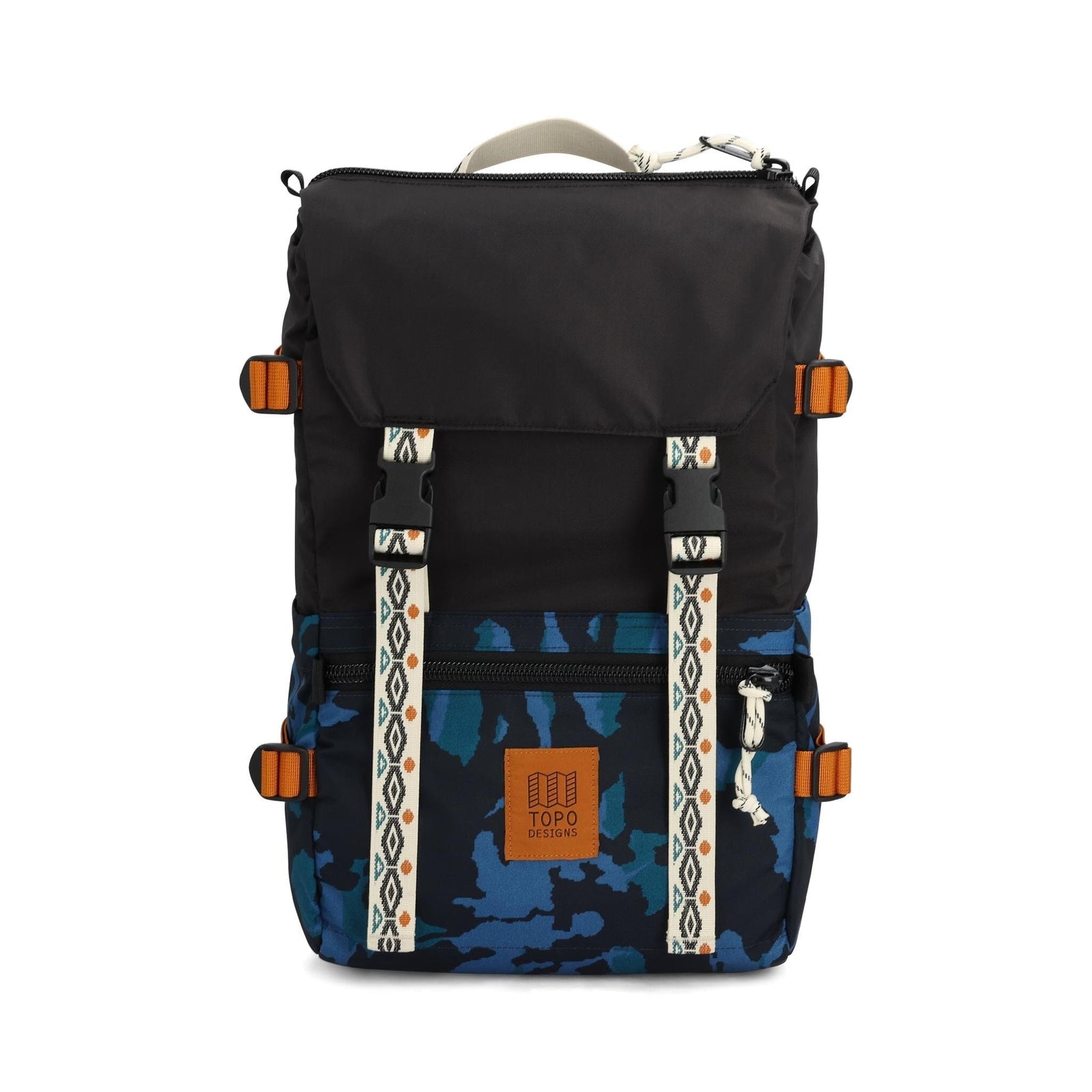 Topo Designs Rover Pack Classic Black/Tectonic bags Topo Designs 