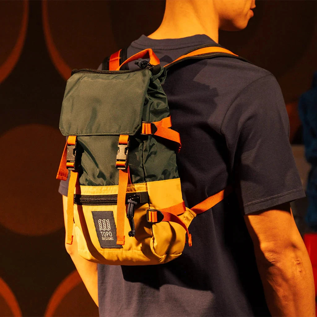 Topo Designs Rover Pack Mini Forest/Goldenrod bags Topo Designs 