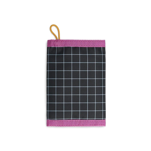 Topo Designs Tri-Fold Wallet B/W Grid - Coureur Goods