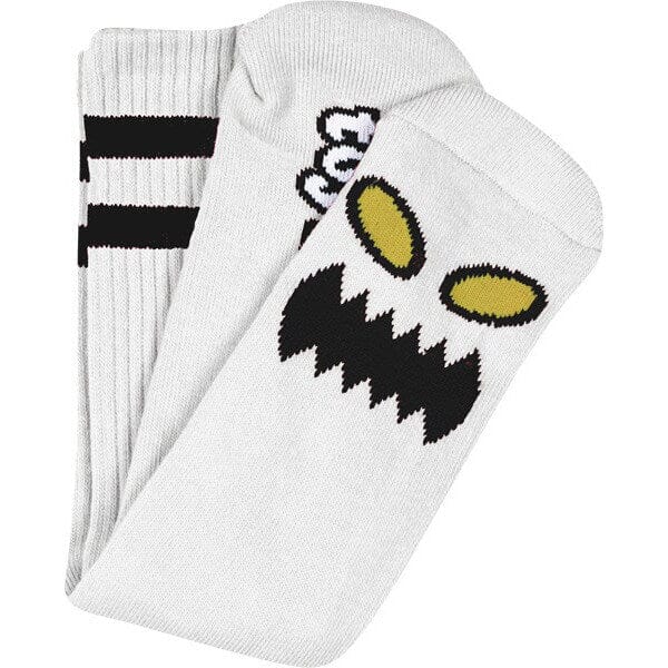 Toy Machine Monster Face Sock White Socks Toy Machine 