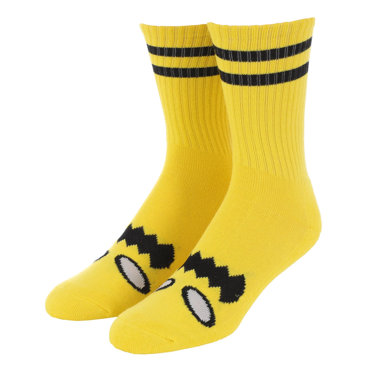 Toy Machine Monster Face Sock Yellow Socks Toy Machine 