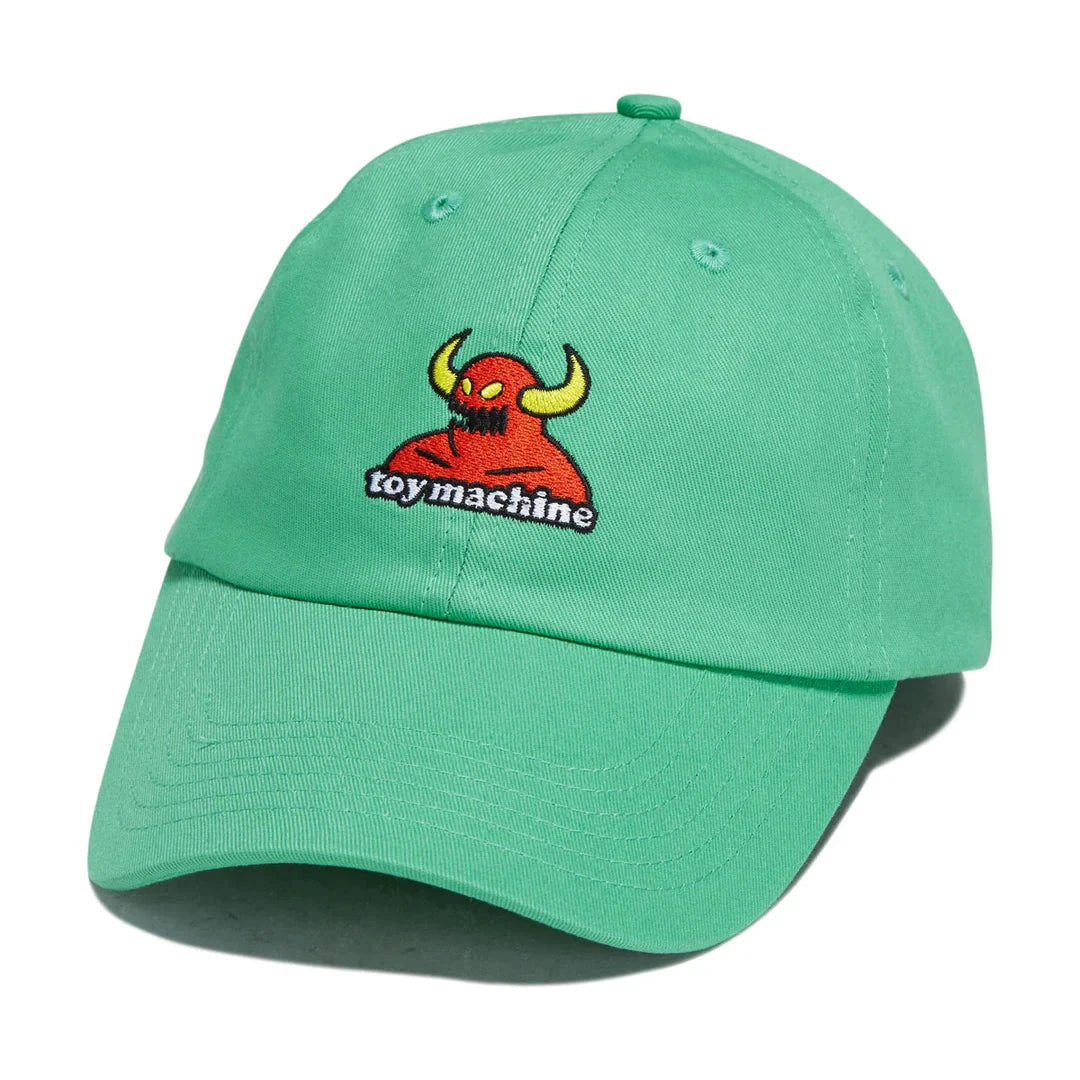 Toy Machine Monster Strapback Dad Hat Mint Hats Toy Machine 
