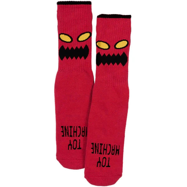 Toy Machine Monster Youth Sock Red Socks Toy Machine 