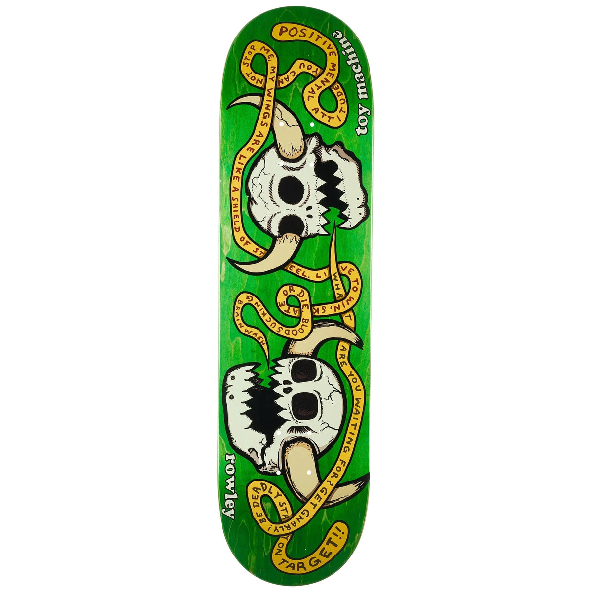 Toy Machine Rowley Skulls Deck 8.25 decks Toy Machine 