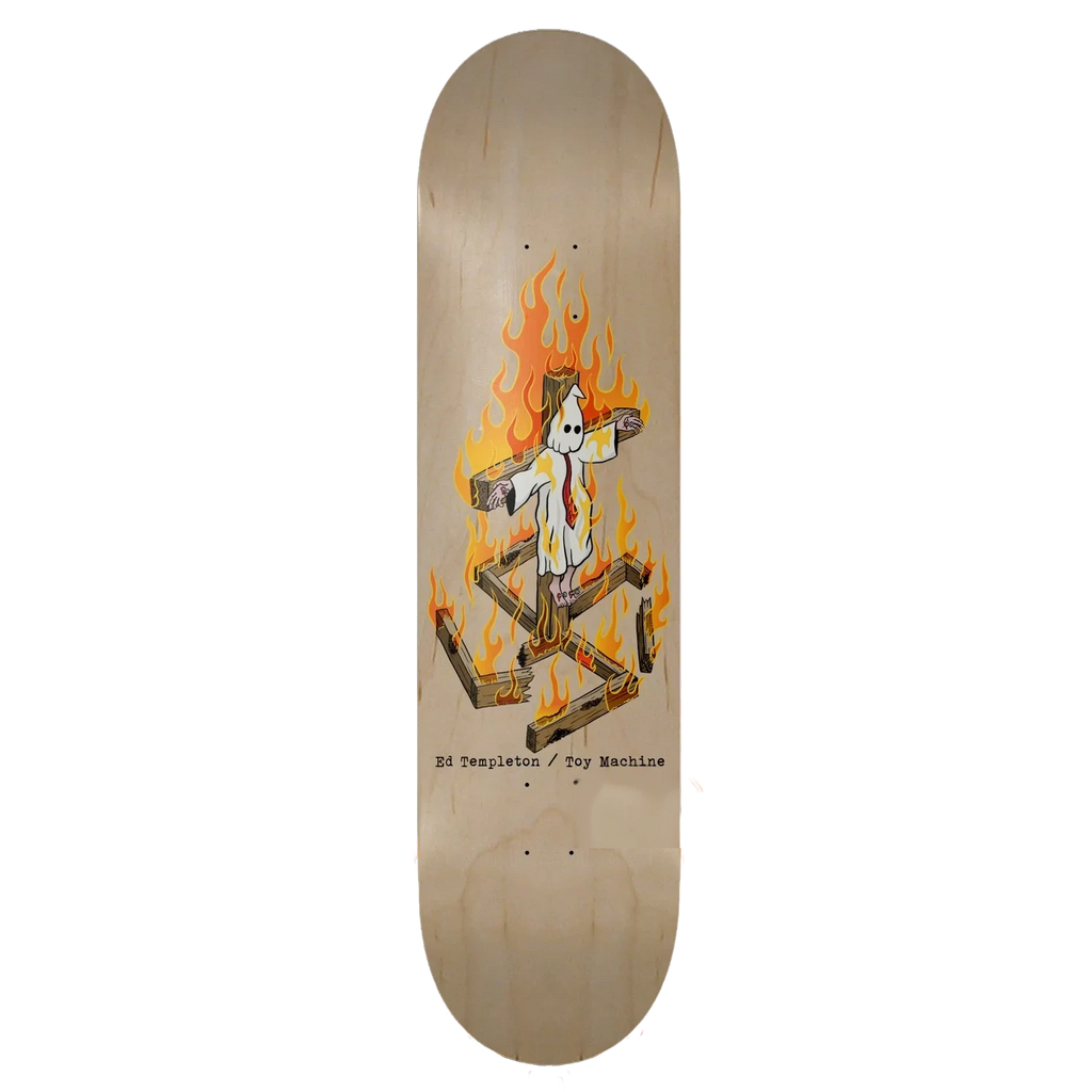 Toy Machine Templeton Charred Deck [PRE-ORDER SHIPS END OF