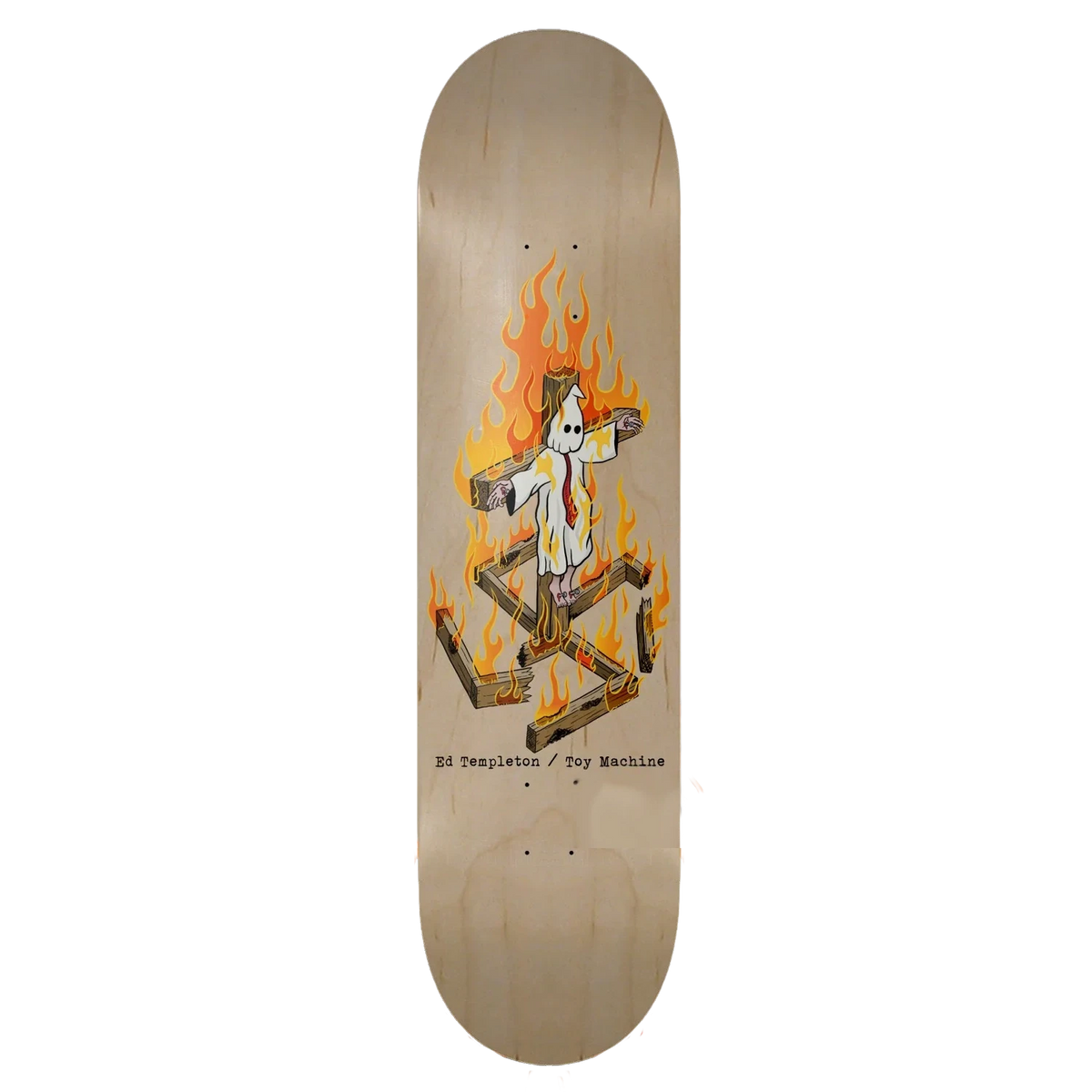 Toy Machine Templeton Charred Deck [PRE-ORDER SHIPS END OF SEP] decks Toy Machine 