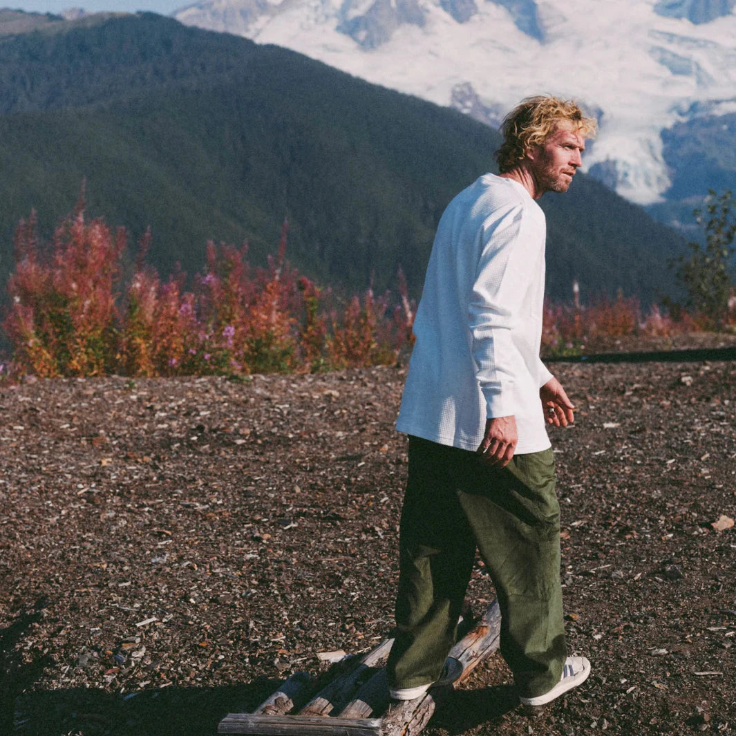 Unless Collective Baggy Cord Pant Black Forest Pants Unless Collective 