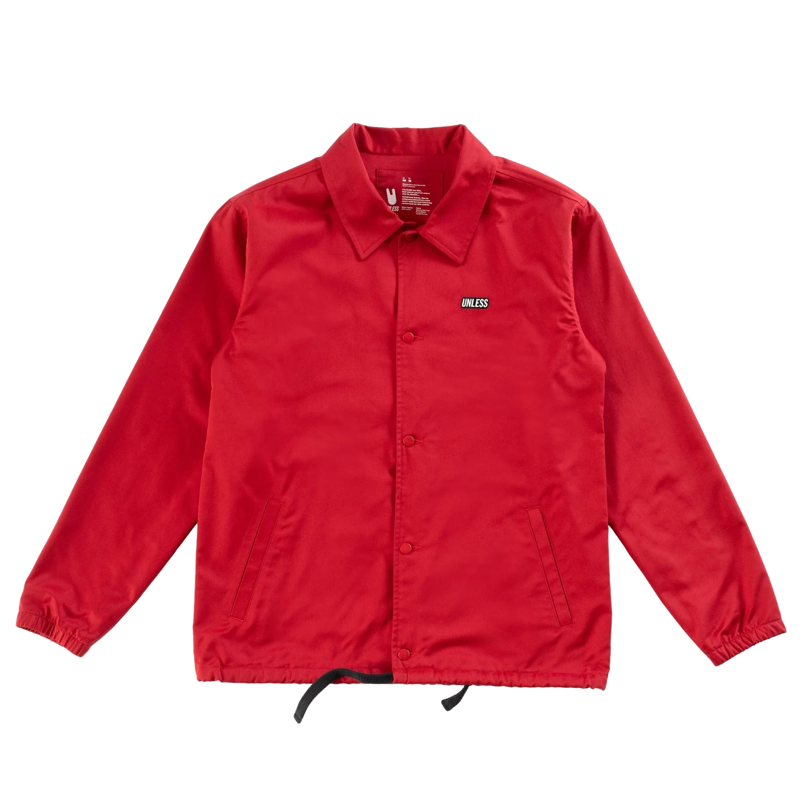 Unless Collective Coaches Jacket Emboldened Red jackets Unless Collective 