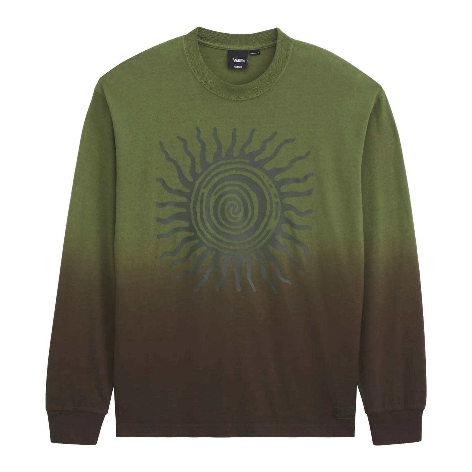 Vans Bthom Sun L/S Tee Green Balsam tees Vans M 